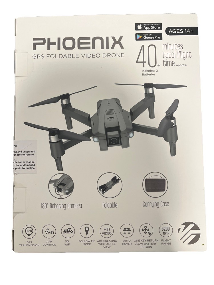 Vivitar VTI Phoenix Quadcopter Video Drone,