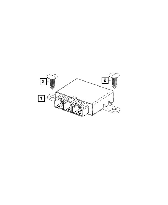 Genuine Mopar Parking Assist Module 68316634AD