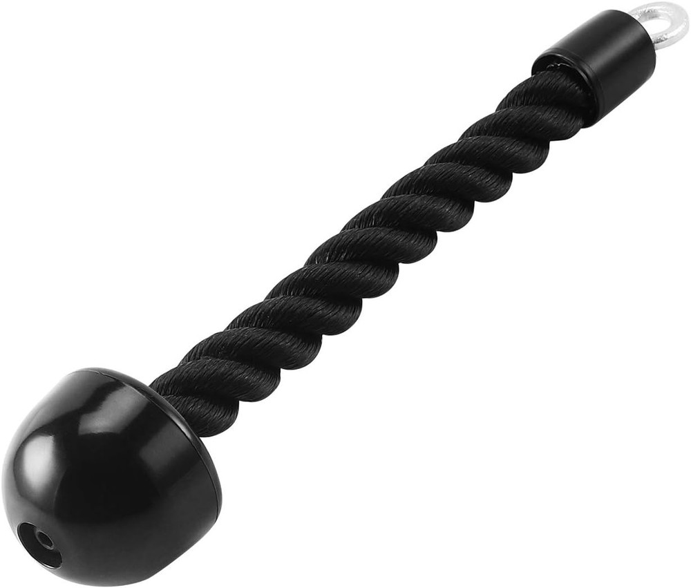 Pull Down Rope Single Grip Tricep Bicep Exercise Attachment for Cable Machine...