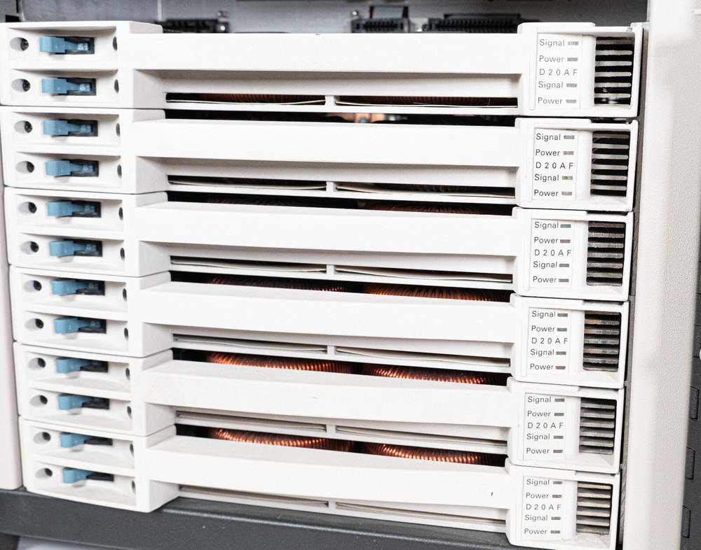 ETC SP 1220B Sensor Rack w/ 6 D20AF Dimmer Modules *No Electronic Control Module