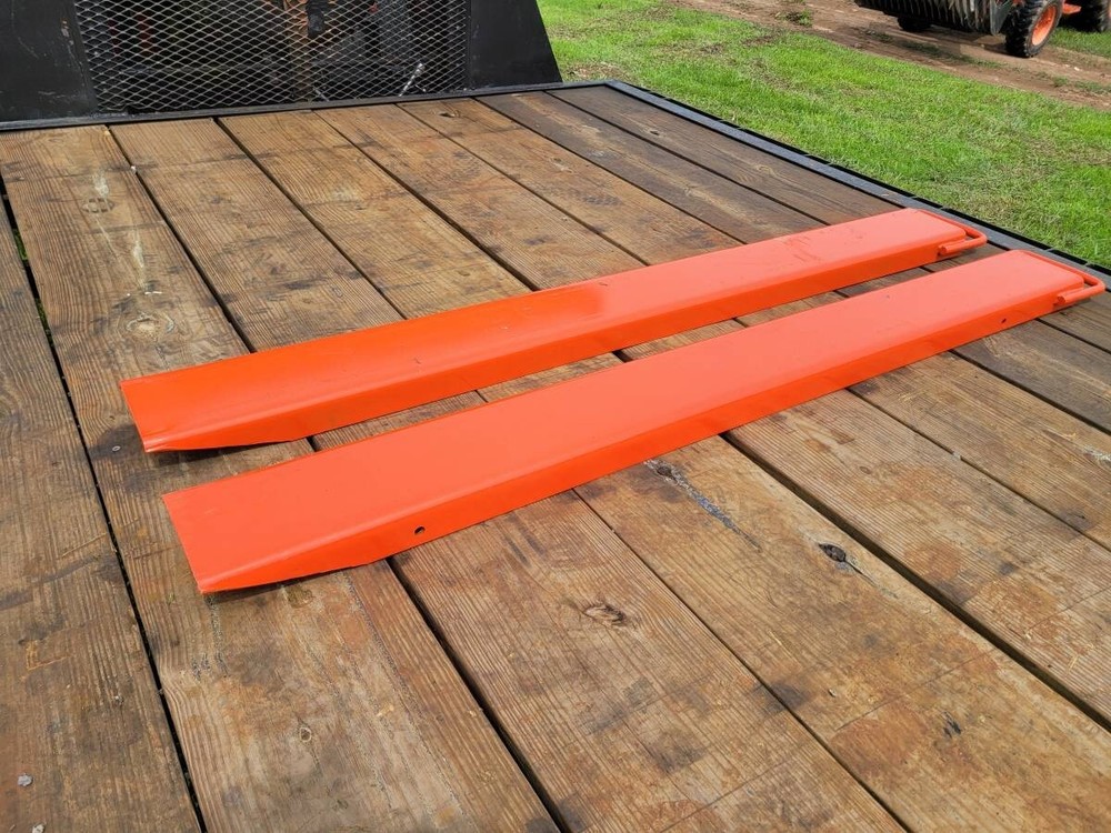 Orange Pallet Forks