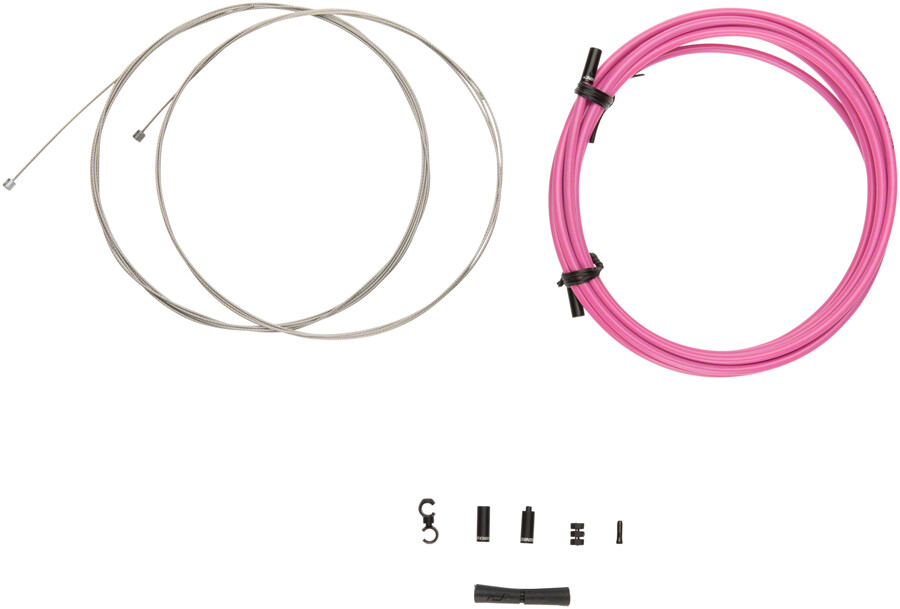 Jagwire 2x Sport Shift Cable Kit SRAM/, Pink