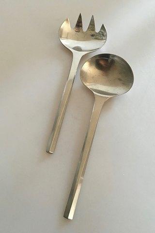 Georg Jensen Stainless 'Prism, Matt' Serving Set