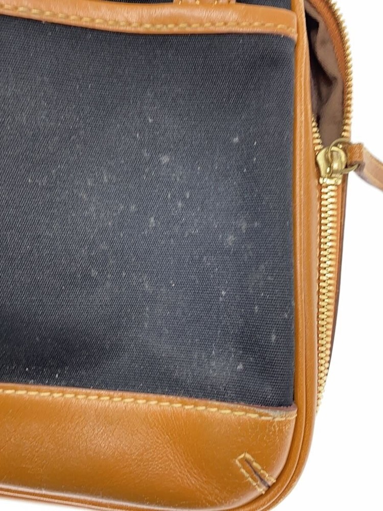Tsuchiya Kaban Shoulder Bag Canvas Black