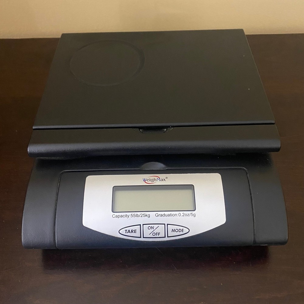 Weighmax Digital Postal Scale Model W-4819-55L No AC Adapter