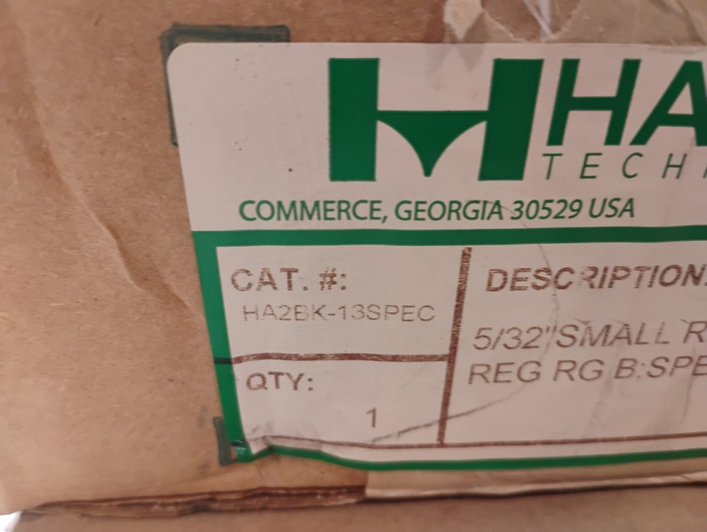 Hansen Pressure Regulator HA2BK-13SPEC 5/32" Small Reseating Relief Regulator