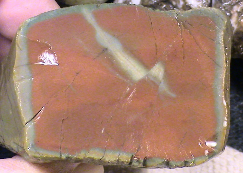 Mixed One-Cut Jasper Agate Lot, Solid Rough, Lapidary Rocks, 4 LBS, 4 OZ, #375