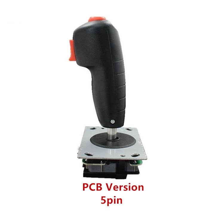 1Pc Arcade Game Cabinet Mini Grap Flight Joystick Trigger Vibration PCB 5-Pin aa