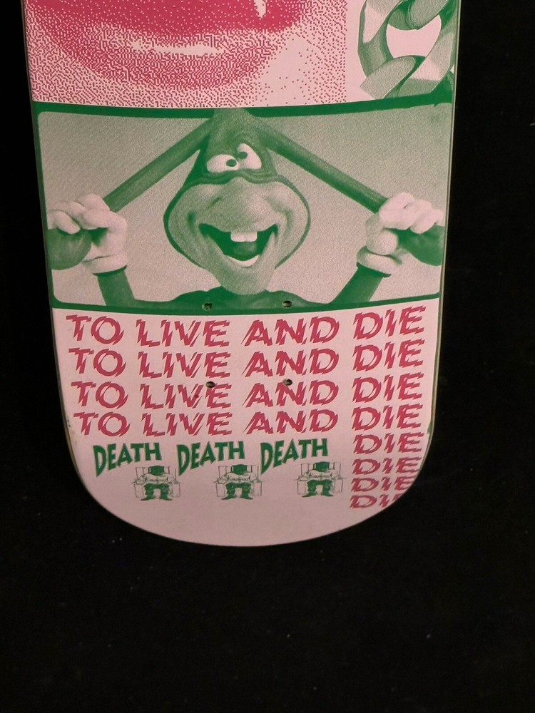 Chocolate Alvarez Live and Let Live Skate Deck