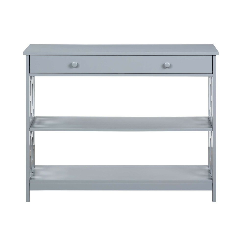 Convenience Concepts Town Square 1 Drawer Console Table