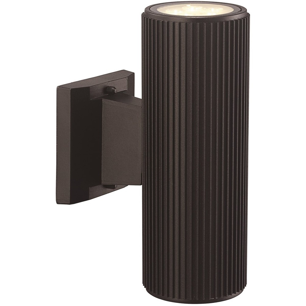 Trans Globe Lighting LED-50841-BK Lilly Outdoor Wall Light Black