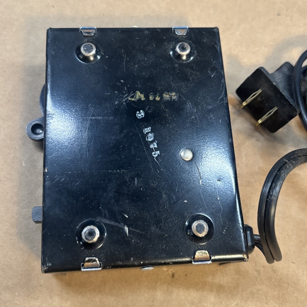 Ho Model Train Cox Hobby Transformer #62 2010 Input 120V Ac 60Hz
