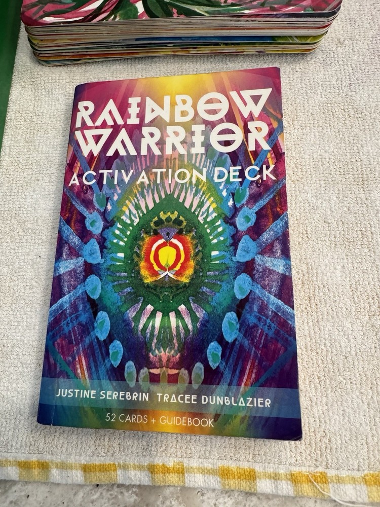 Rainbow Warrior Activation Oracle Deck & Guidebook 52 cards