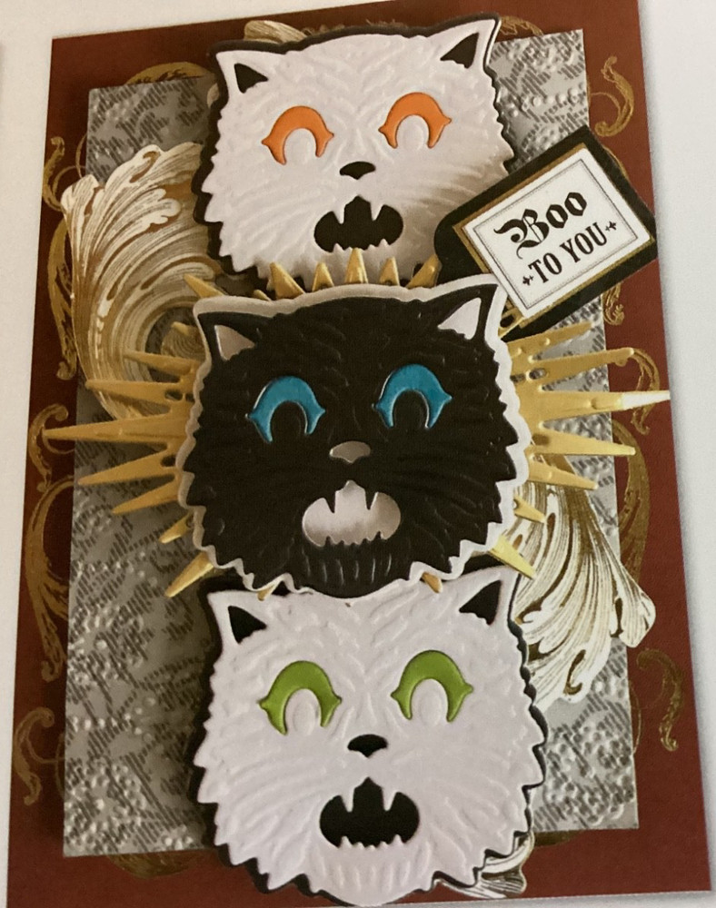 Anna Griffin Scaredy Cat Die Single