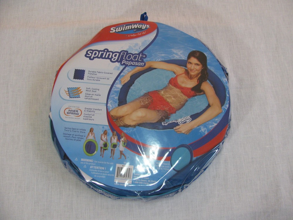NIP Swimways Spring Float #13239, Blue rr