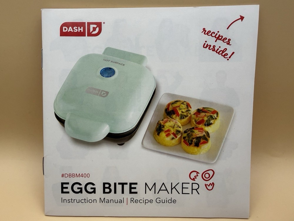 New, Open Box, Dash Mini Egg Bites Maker
