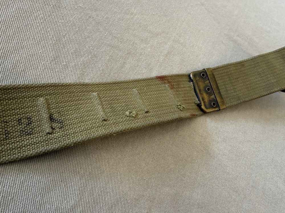 Pre-WWI US Mills Garrison Belt, Buckle With Pouch