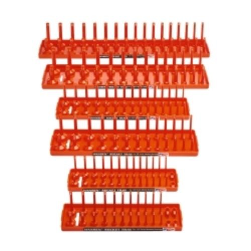 Hansen Global 92002 Socket Tray Six Pack - Orange