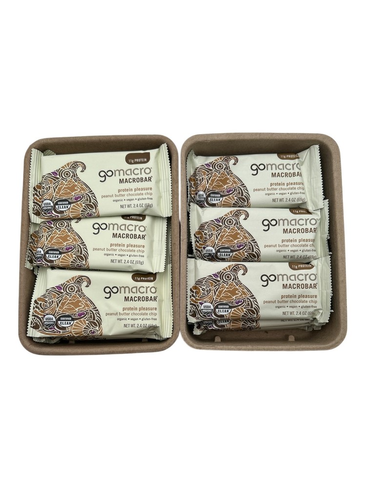GoMacro Protein Bars 24ct Peanut Butter Choc
