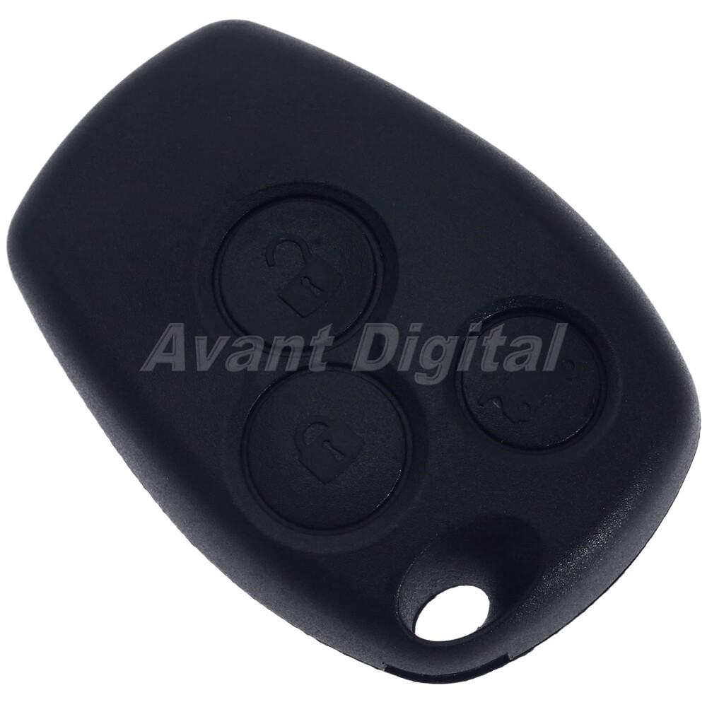 Replacement 3 Buttons Remote Key Shell Case For Renault Modus Clio MK3 Twingo