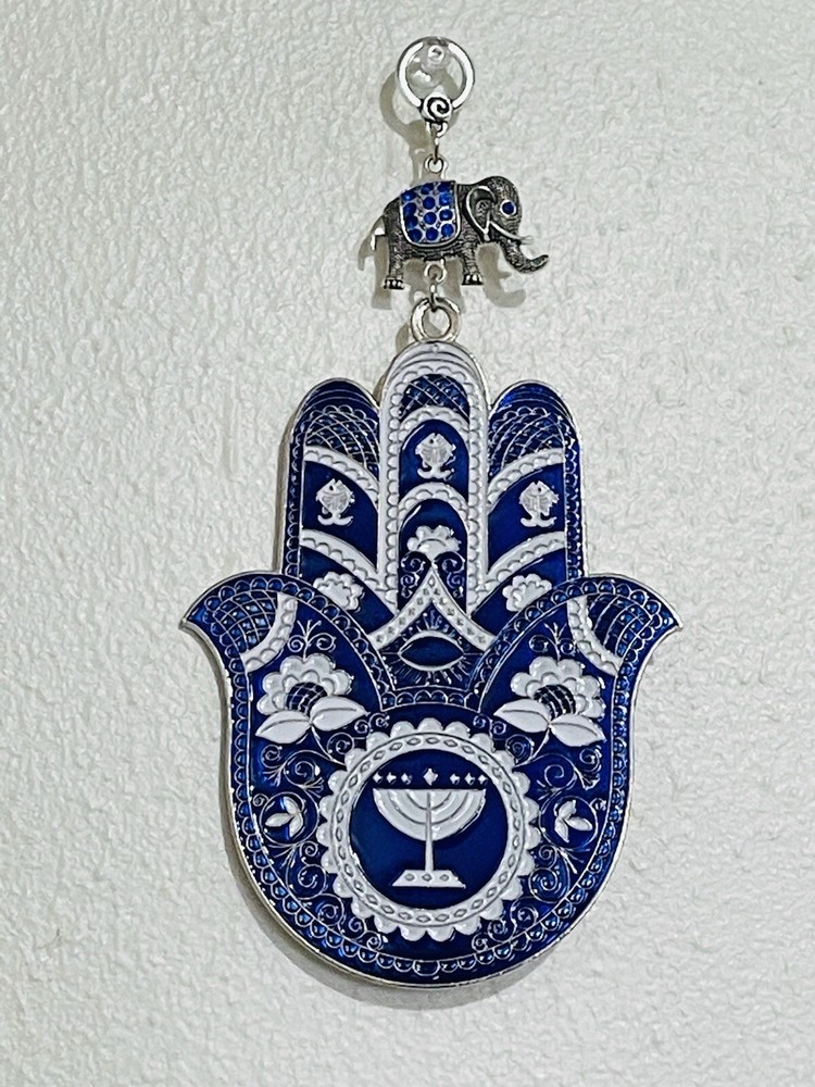 Evil Eye Lucky Hamza Hand Wall Hanging Protection Decor
