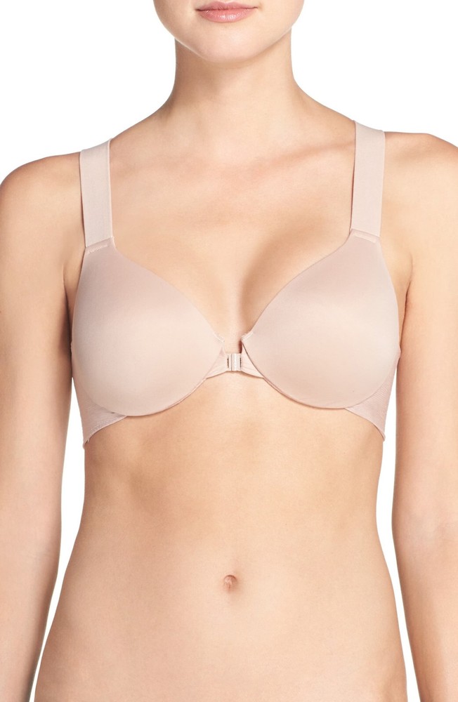 Spanx 30011R Bra-llelujah Front-Close Full Coverage Underwire Bra, Size 34C