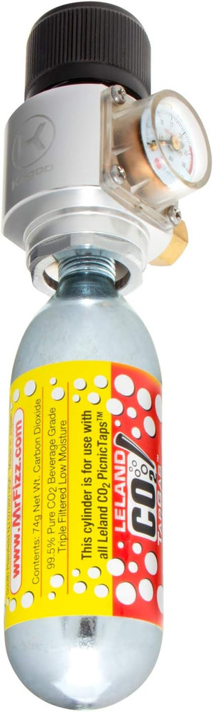 CO2 Regulator, Mini, Aluminum