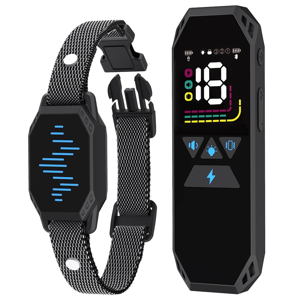 Dog Training Collar with Remote Control, 2500FT Coverage Range and 4 Training...
