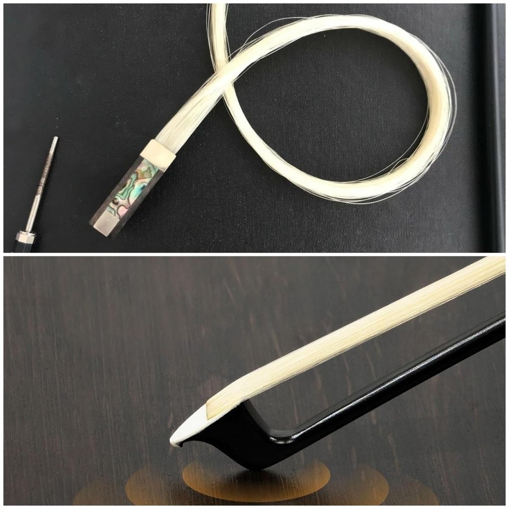 Carbon Fiber Violin Bow, 4/4 Full Size – Quick Response, Strong Bounce, Deep ...