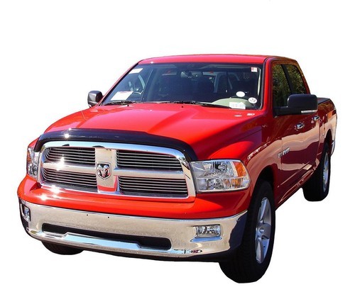 Auto Ventshade Bugflector II Hood Shield; Smoke for Ram 1500 2014