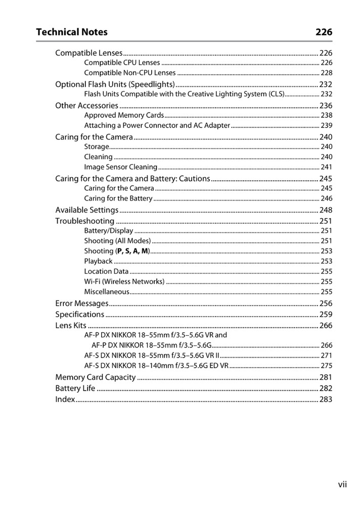 Nikon D5300 — User Reference Manual Guide — 1/2 Size, 5.5" x 8.5" Small Compact