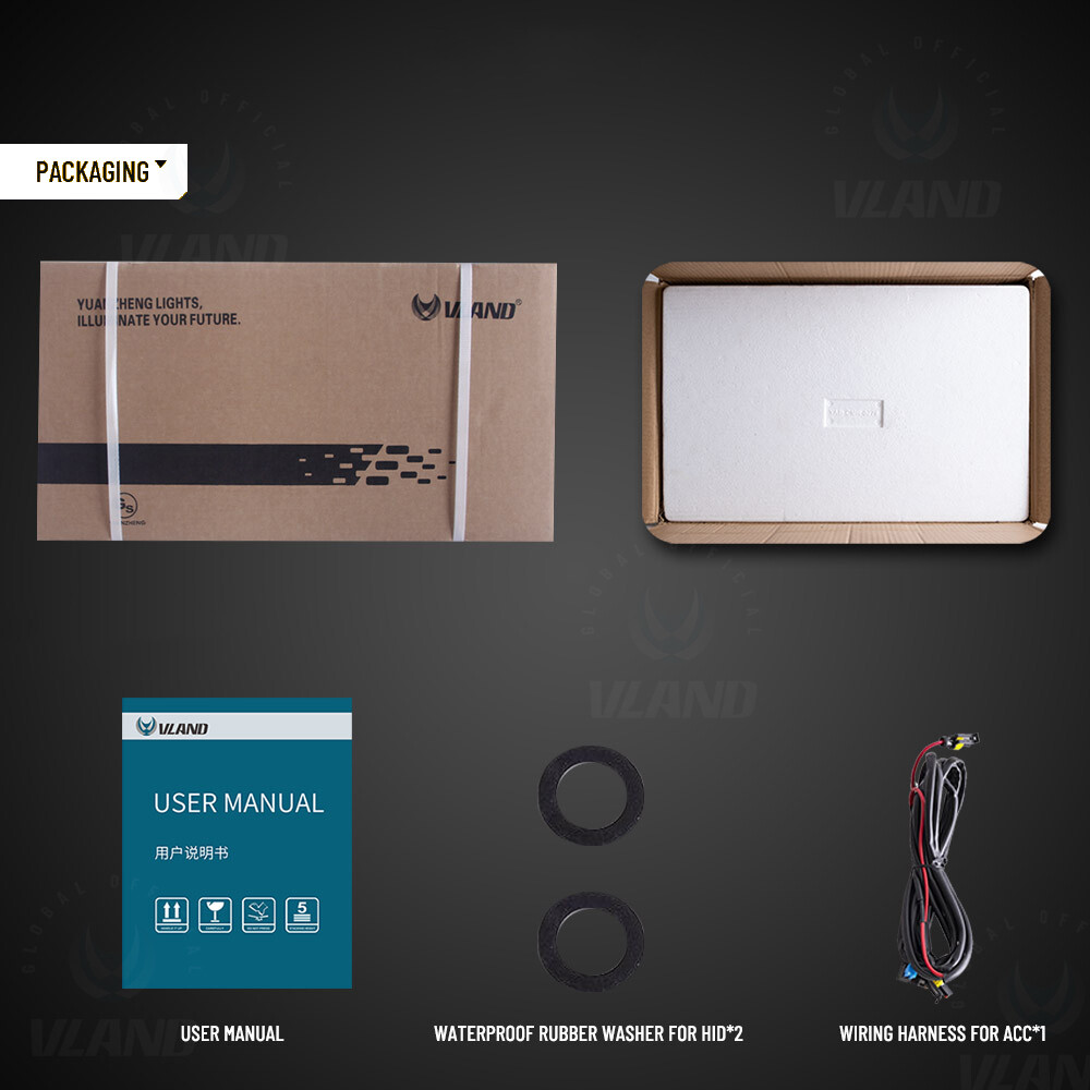 For 2008-2017 Mitsubishi Lancer & EVO X BLACK LED Headlights+Smoked Tail Lights