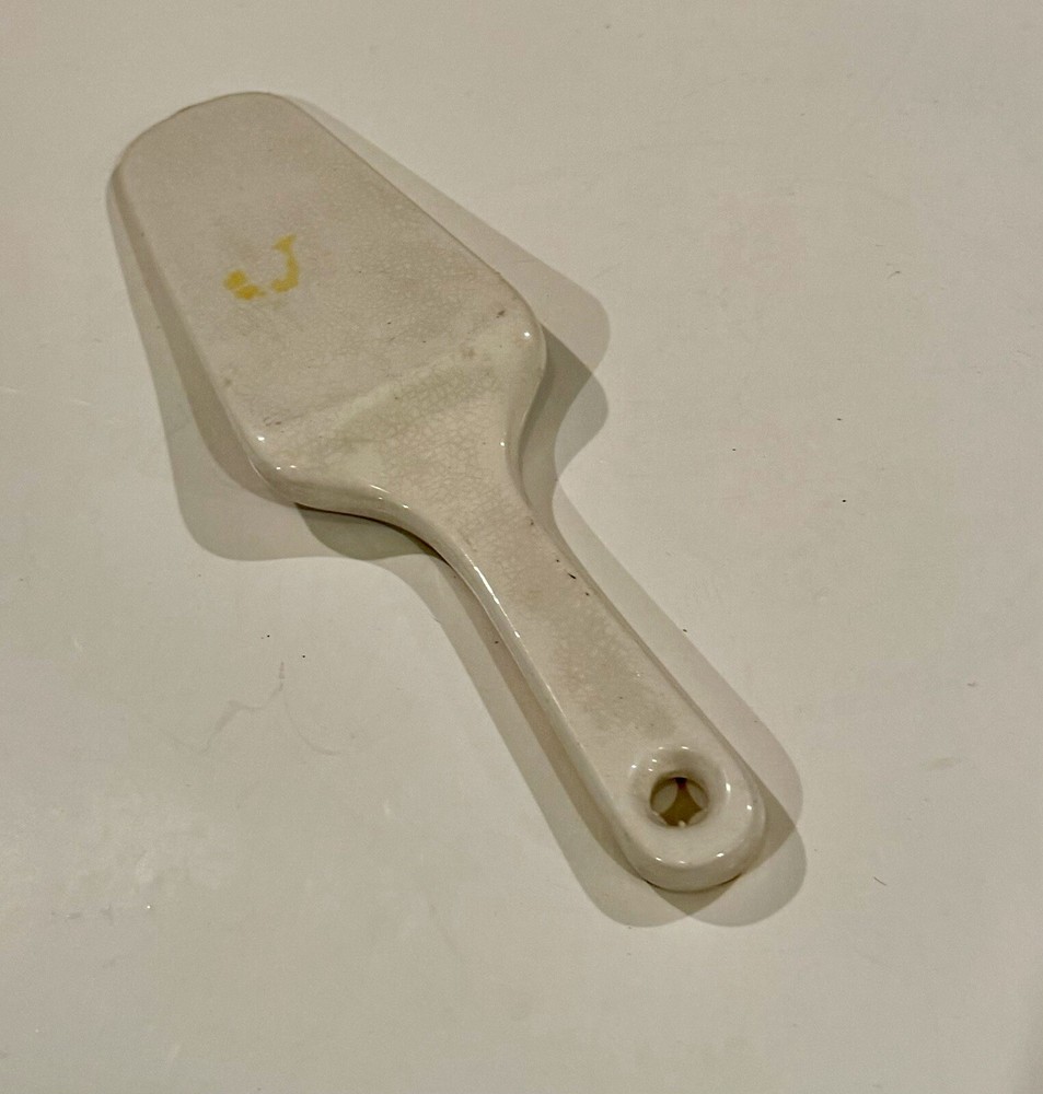 Vintage Moss Rose Cake Server