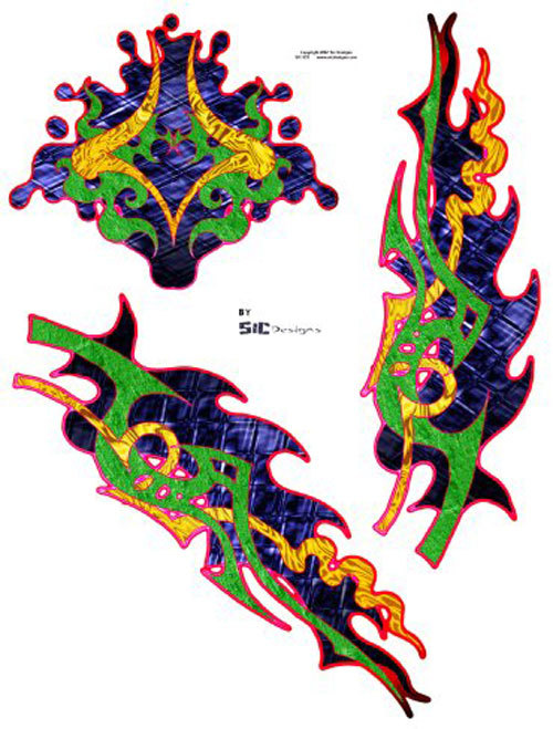 Sic Designs Fresh Exterior Sticker Sheet SIC033