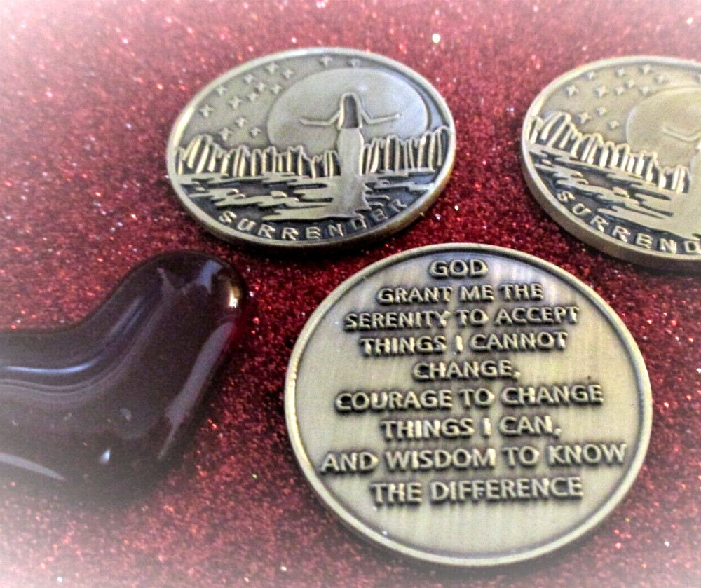 Bronze Coin Rule 62 12 Step Program Pocket Token