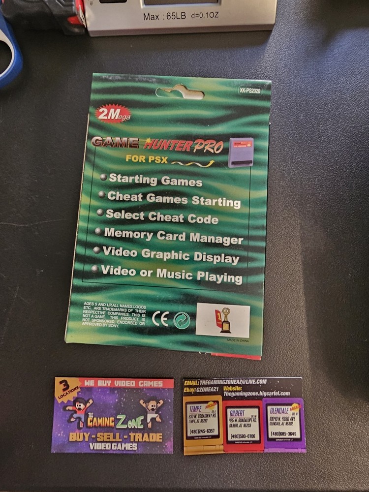 Game Hunter Pro PSX XK-PS2020 CD Version