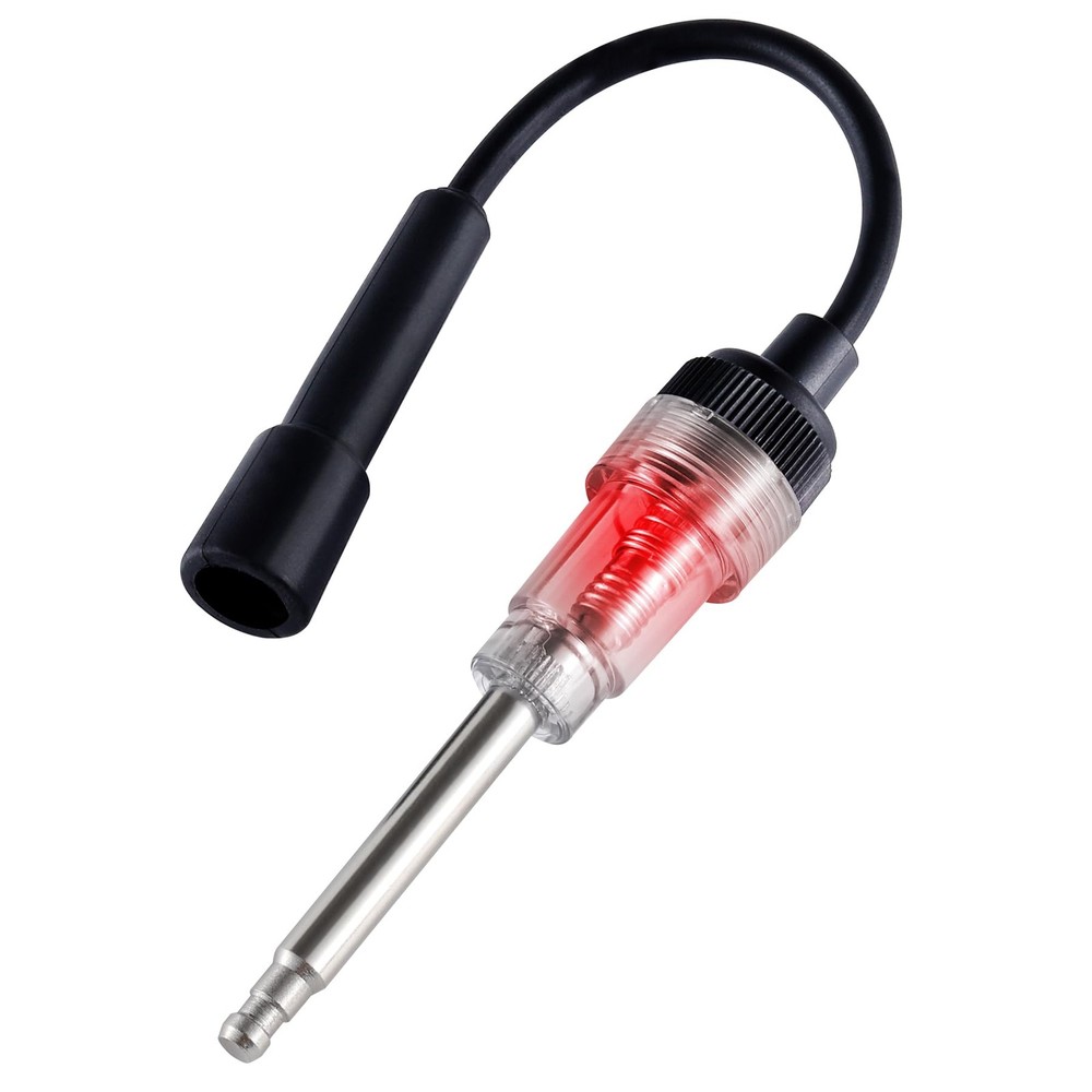 Inline Spark Plug Tester Engine Ignition Diagnostic Tool for Auto Motorbike Lawn