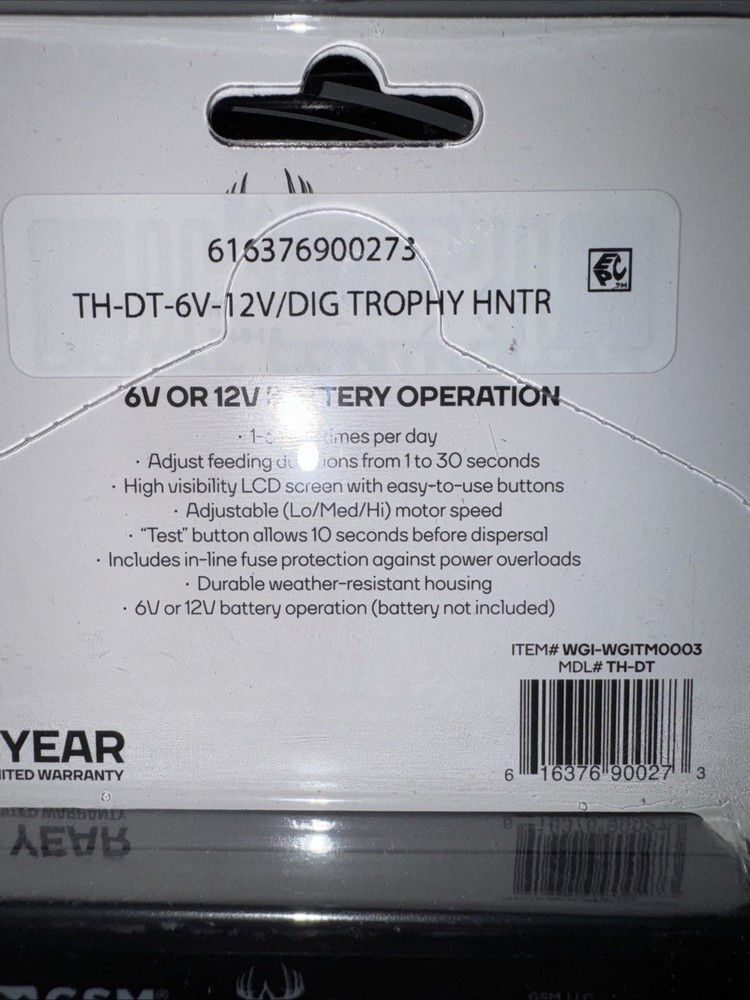 Wildgame Innovations Digital Directional Power Control Unit, Multicolor, Timer