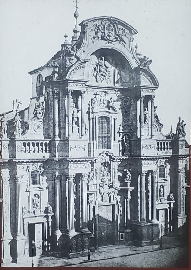 Cathedral, Murcia, Spain, Magic Lantern Glass Slide