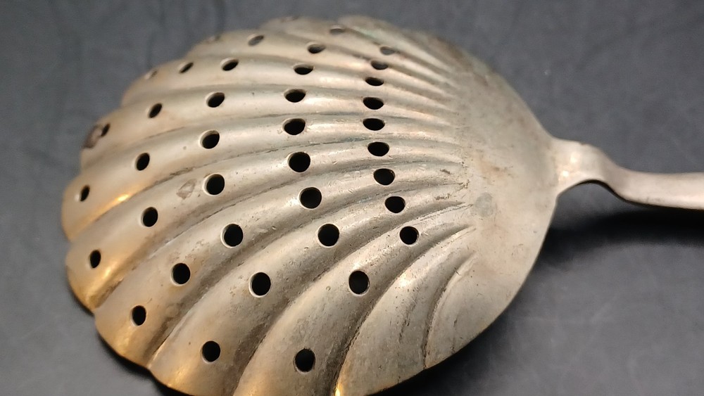 Antique R.C. Co. Silverpated Julep Strainer/tea Strainer. E2395