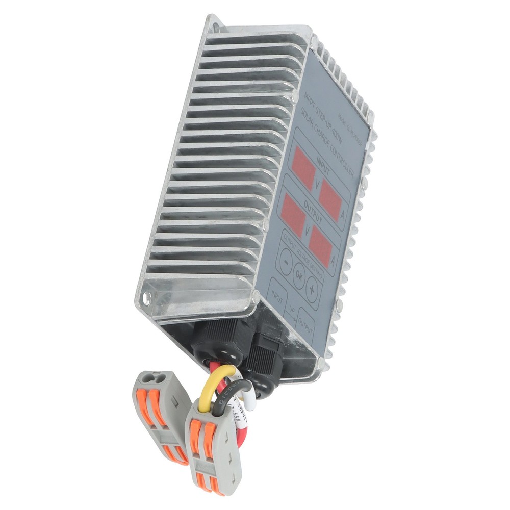 LABLT Waterproof Solar Panel Regulator Boost MPPT 24‑85V LED Display Adjustable