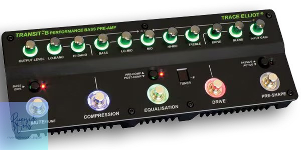 TRACE ELLIOT Transit B Bass Preamp and Effects