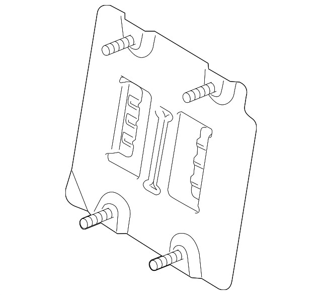 Genuine GM Engine Control Module Bracket 95212250