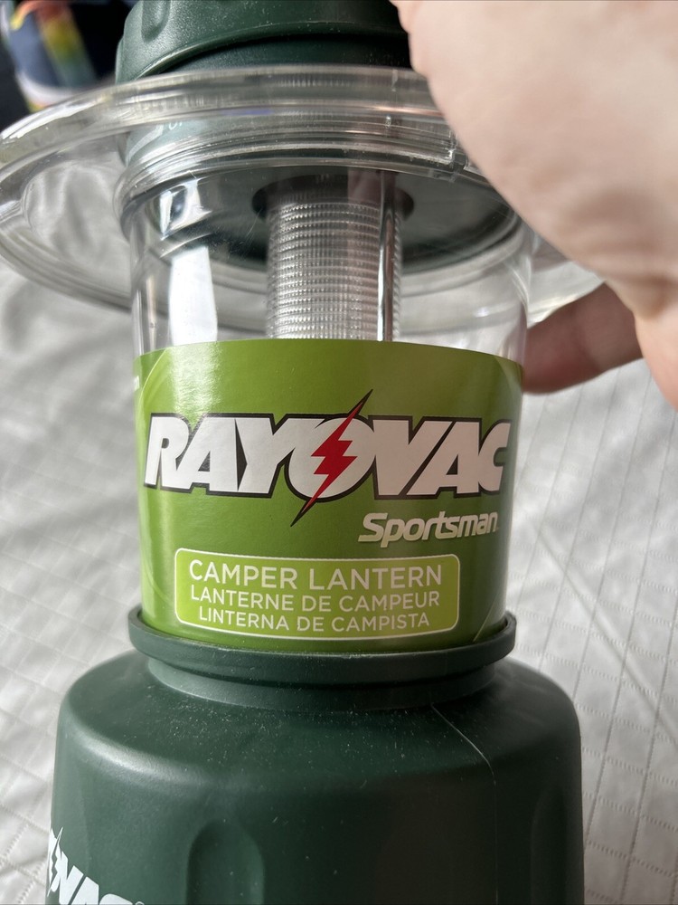 Rayovac Green Krypton Lantern SP4D-KBB UNUSED
