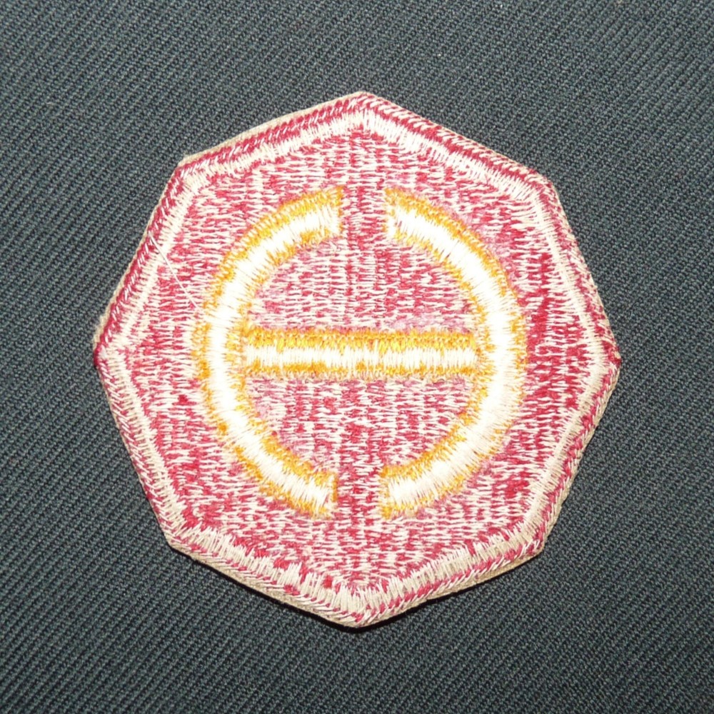 Original WW2 US Army Garrison Hawaii Cut Edge SSI Shoulder Patch