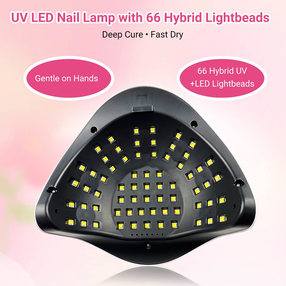 Professional LED Nail Lamp Fast Gel Polish Curing Auto Sensor Manicure Machine