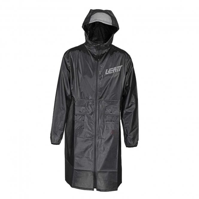 Leatt MX Waterproof Jacket - Rain/Mud Coat - Black