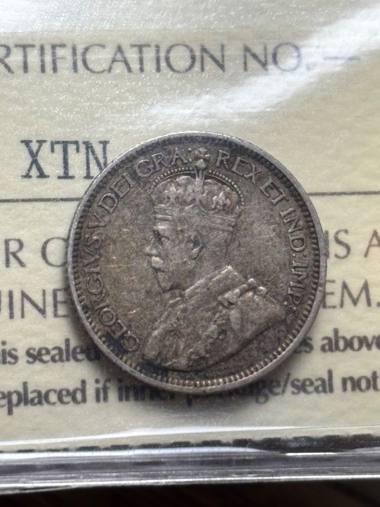 Newfoundland 10 Cent 1912 ICCS Graded VF-30