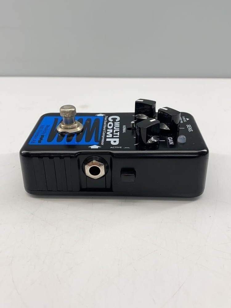 EBS MultiComp Blue Label Bass Compressor Pedal Analog True Bypass Studio Quality