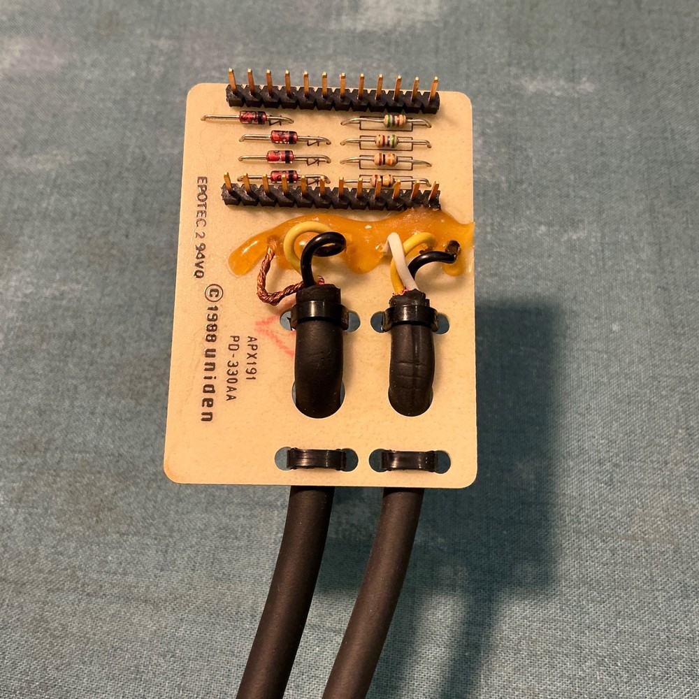 Vintage Uniden P-Rom Writer AMX 500C - w/programming cable, Instructions & box